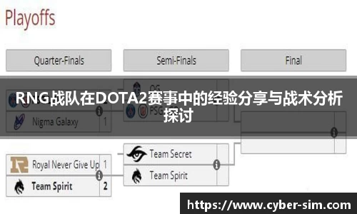 RNG战队在DOTA2赛事中的经验分享与战术分析探讨